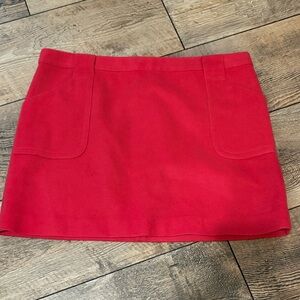 Jcrew Hot Pink felted wool mini